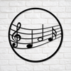 Circle Musical Instrument Décor