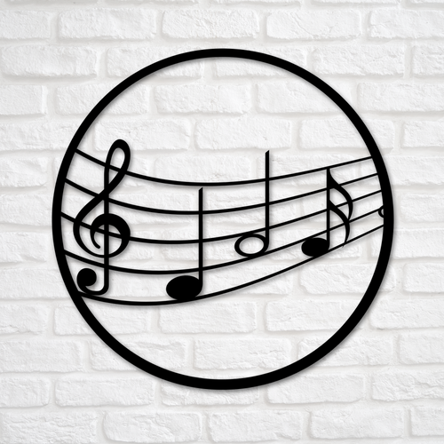 Circle Musical Instrument Décor