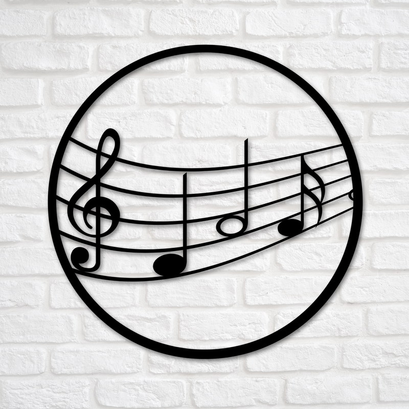 Circle Musical Instrument Décor