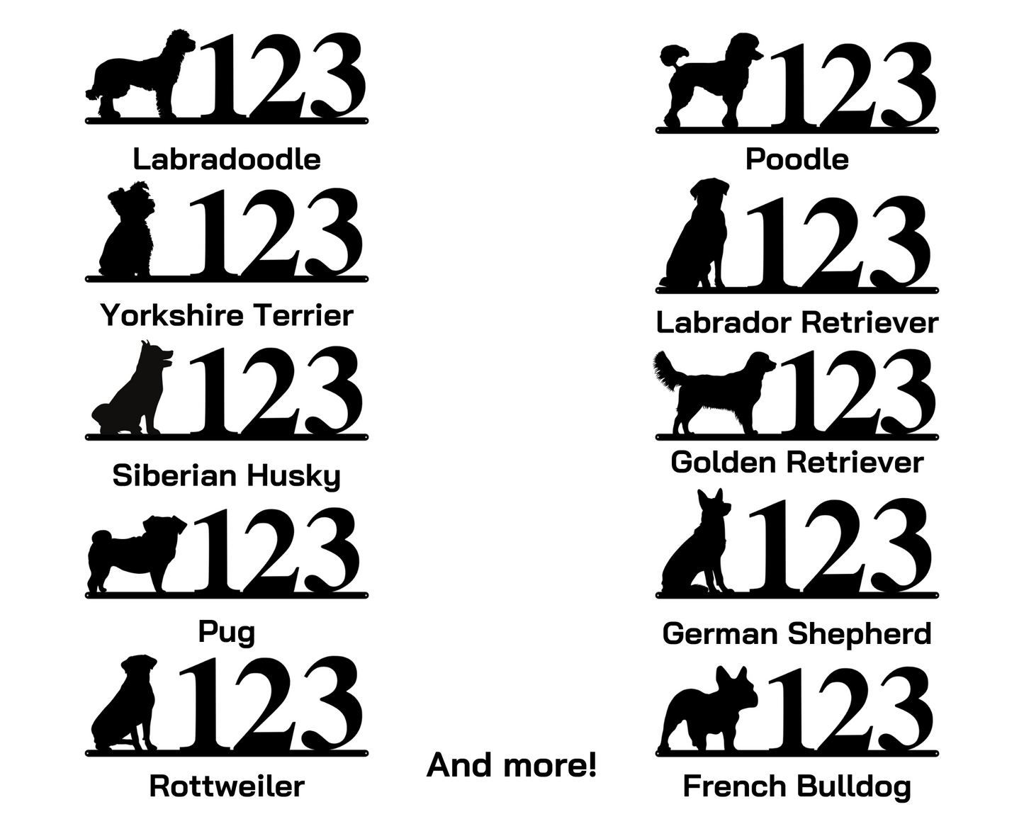Custom Pet Address Sign