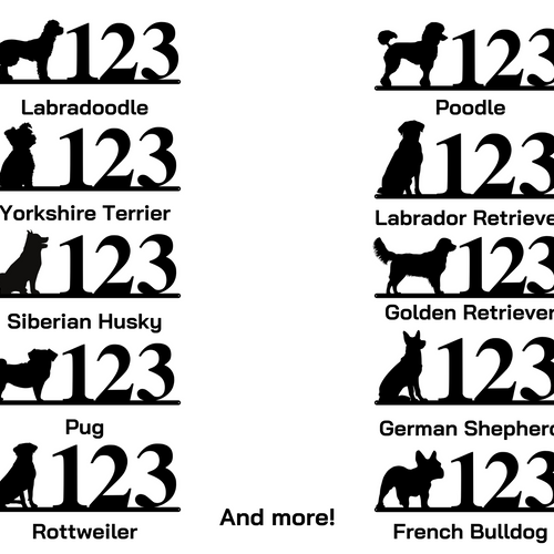 Custom Pet Address Sign