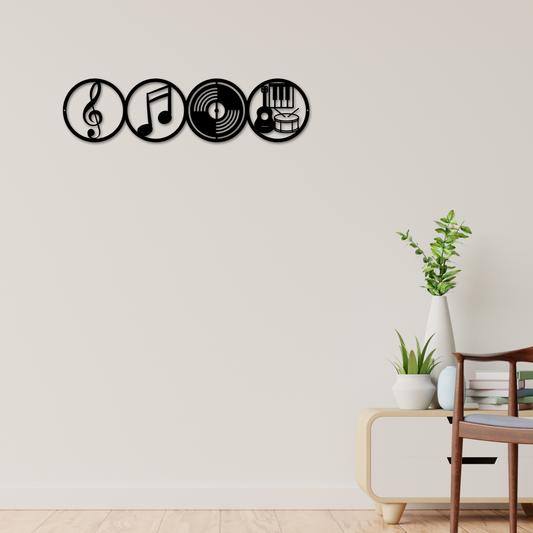Musical Instrument Wall Art