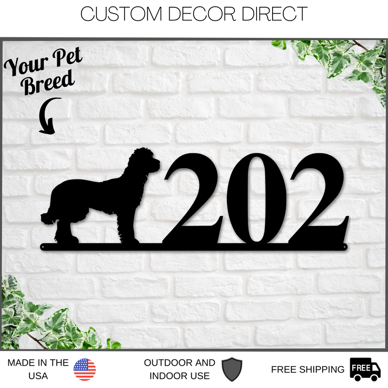 Custom Pet Address Sign