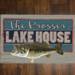 Lake House Sign with FREE Personalization - Large Wood Sign