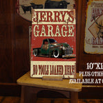 Custom Garage Sign with FREE Personalization! Vintage Tin Sign!