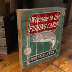 Vintage Fishing Signs