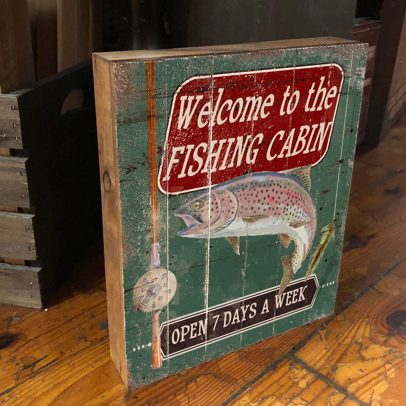Vintage Fishing Signs