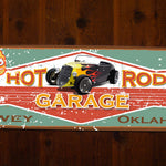 HUGE Custom Vintage Tin Sign - with picture of YOUR Car!!!