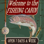 Vintage Fishing Signs