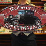 Custom Vintage Tin Sign - with picture of YOUR Car!!!