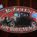 Custom Vintage Tin Sign - with picture of YOUR Car!!!