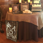 Couples Wedding Sign - Deer Hunting
