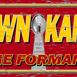 Kansas City Football Tin Sign