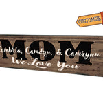 Personalized MOM Sign...with Kid's Names