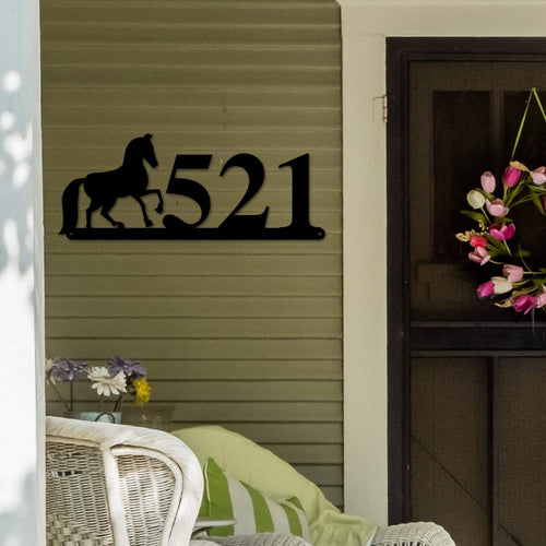 Horse Sign, Horse Address Sign, Farm Animal Numbers, Farm Address Sign, Barn Sign, Metal Address Sign, Farm Animal Address number, Farm Sign