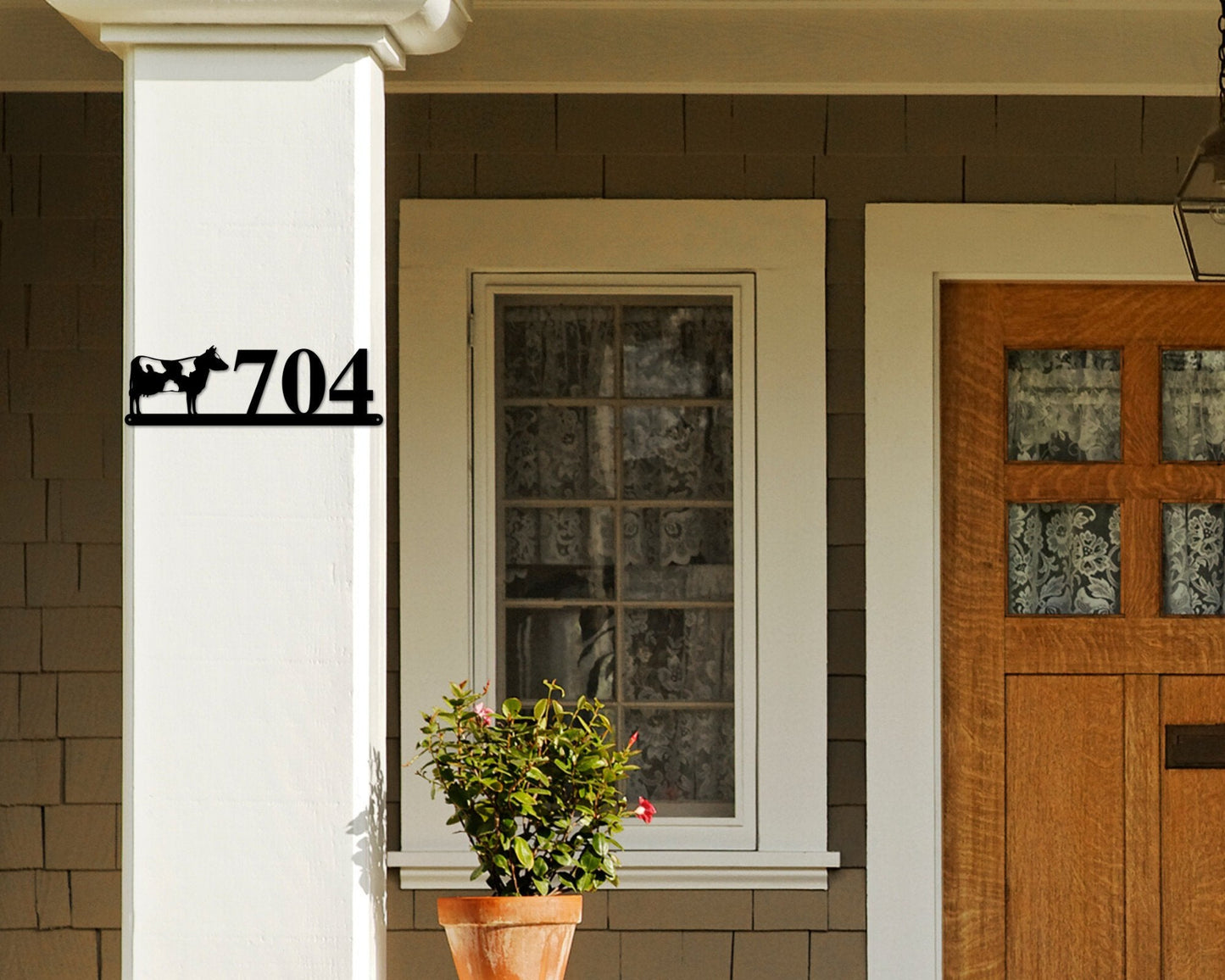 Cow Sign, Cow Address Sign, Farm Animal Numbers, Farm Address Sign, Barn Sign, Metal Address Sign, Farm Animal Address numbers, Farm Sign