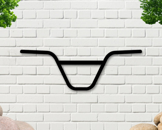 BMX Art, Bike Art, BMX Sign, Bmx Handle Bars Bike, Metal Bmx Wall Art, Fixed Gear Bike Art, Bike Wall Art, Bike Sign, Bmx Bike, BMX, Bike