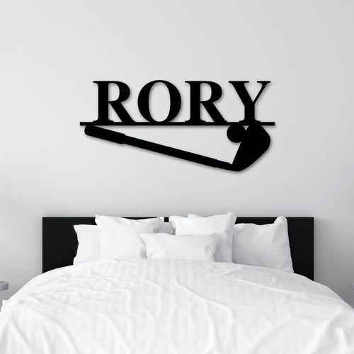 Personalized Golf Sign, Metal Golf Wall Art, Golf Sign, Golf Metal Sign, Golf , Metal wall art, Sport Sign, Golf Wall Art, Golf Monogram