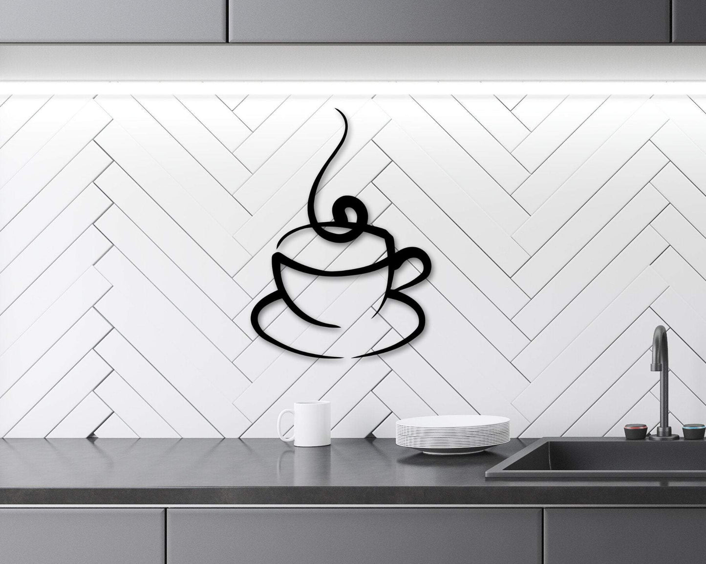 Coffee Sign, Coffee Lover, Coffee, Metal Coffee Sign, Coffee Bar Sign, Coffee Wall Art, Coffee Decor, Coffee Station Sign, Kitchen Coffee