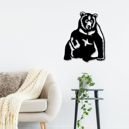 Bear Decor, Wildlife Decor, Bear Sign, Bear Decor, Outdoor Wildlife Sign, Mama Bear Sign, Hunter Gift, Gift for Him, Wildlife, Nature, Bear