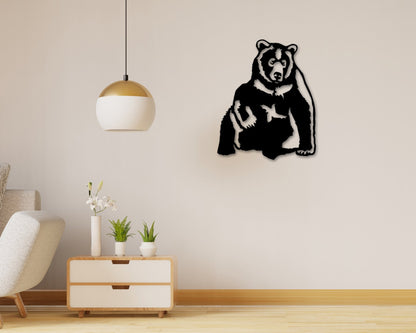 Bear Decor, Wildlife Decor, Bear Sign, Bear Decor, Outdoor Wildlife Sign, Mama Bear Sign, Hunter Gift, Gift for Him, Wildlife, Nature, Bear