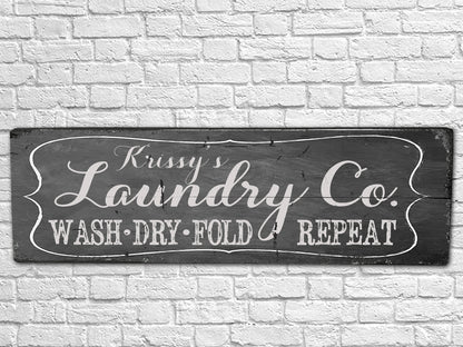 Custom Laundry Room Sign - Modern Farmhouse