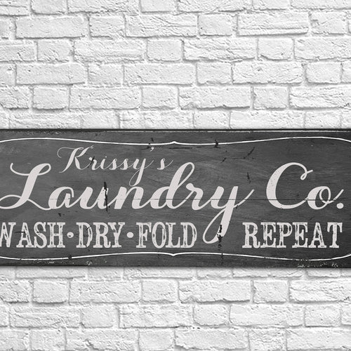 Custom Laundry Room Sign - Modern Farmhouse