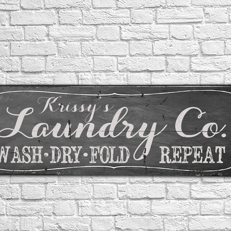 Custom Laundry Room Sign - Modern Farmhouse