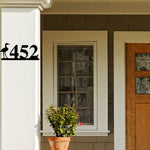 Crane Sign, Crane Address Sign, Bird House Numbers, Branch Address Sign, Porch Sign, Metal Address Sign, Metal Address numbers, Address Sign