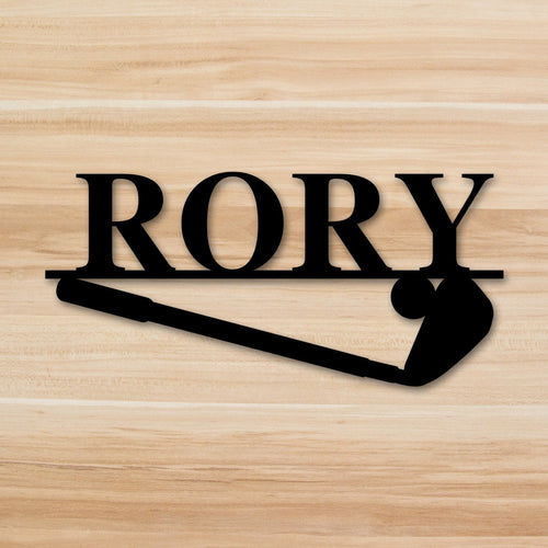 Personalized Golf Sign, Metal Golf Wall Art, Golf Sign, Golf Metal Sign, Golf , Metal wall art, Sport Sign, Golf Wall Art, Golf Monogram