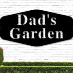 Dads Garden Sign, Gift For Dad, Custom Garden Sign, Gardener Gift, Personalized Garden Sign, Garden Decor, Garden, Metal Garden Sign, Yard