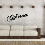 Cabernet Wine Sign, Wine Decor, Wine Glass Sign, Mother's Day Gift, Wine Gifts, Wine Sign, Wine Bar Metal, Wine Cabernet Sauvigon Home Decor
