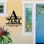 Modern House numbers, Modern Address Numbers, Metal Address numbers, Custom Address Sign, Modern Address Sign, House Numbers, Address Sign
