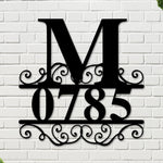 Modern House numbers, Modern Address Numbers, Metal Address numbers, Custom Address Sign, Modern Address Sign, House Numbers, Address Sign