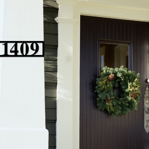 Custom Address Sign, Home Address Sign, Address Number, Address Sign, Metal Address Plaque, Metal house numbers, Realtor Gift, Closing Gift