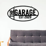 Christmas Gift, Personalized Gift For Him, Husband Gift, Custom Garage Sign, Metal Shop Sign, Metal Workshop Sign, Metal Sign, Bestseller