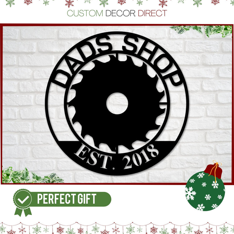 Workshop Sign, Customized shop Sign, Fathers day Gift, Personalized Garage, Workshop Sign, Dads garage shop Sign, Man Cave Gifts, Dads Shop