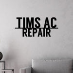 AC Business sign, Air Conditioning Business, AC Sign, Business Sign, Custom Busines Sign, LLC sign, Personalized Business