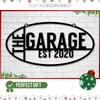 Christmas Gift, Personalized Gift For Him, Husband Gift, Custom Garage Sign, Metal Shop Sign, Metal Workshop Sign, Metal Sign, Bestseller