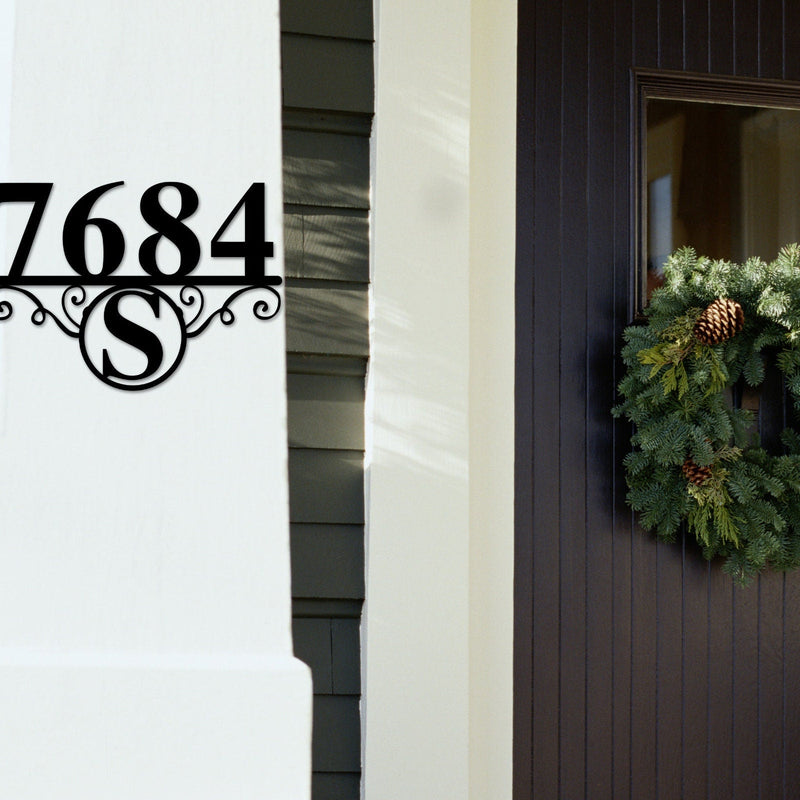 Metal House Number Sign, Address Plaque, Address Number Sign, Metal Address Sign, Numbers, Personalized Number, Housewarming gifts, Custom