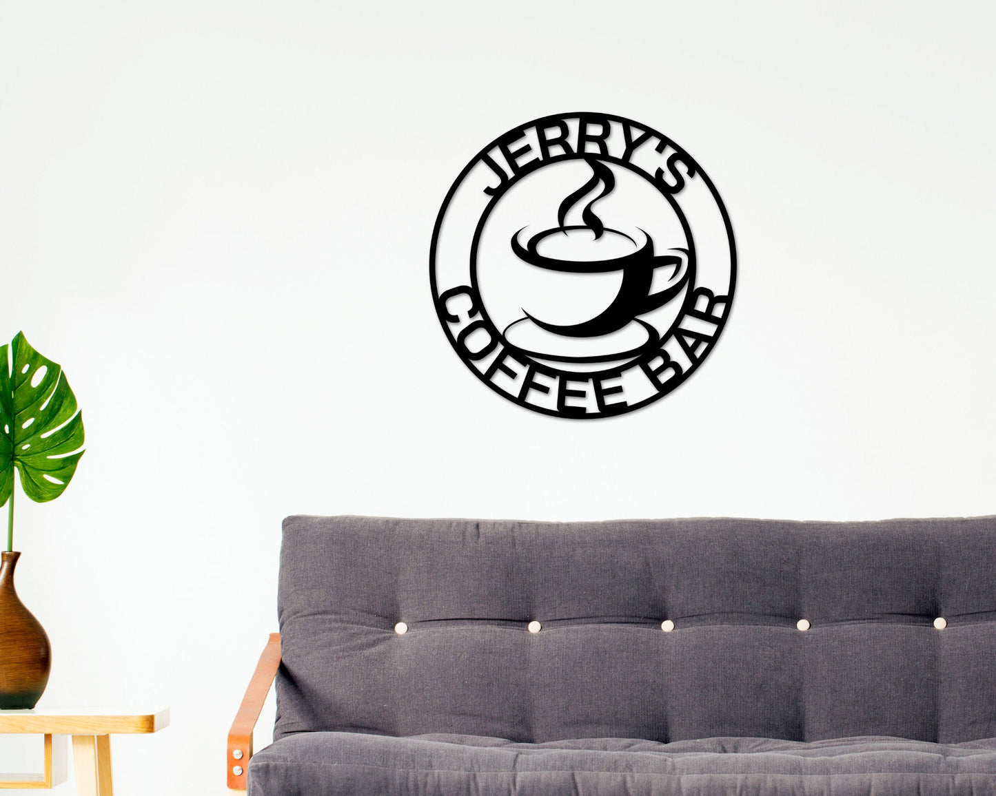 Mothers day gift, Personalized Mothers day Gift, Gift for Mom, Coffee Bar Sign, Coffee Sign, Coffee Lover, Coffee, Metal Coffee Sign, Coffee