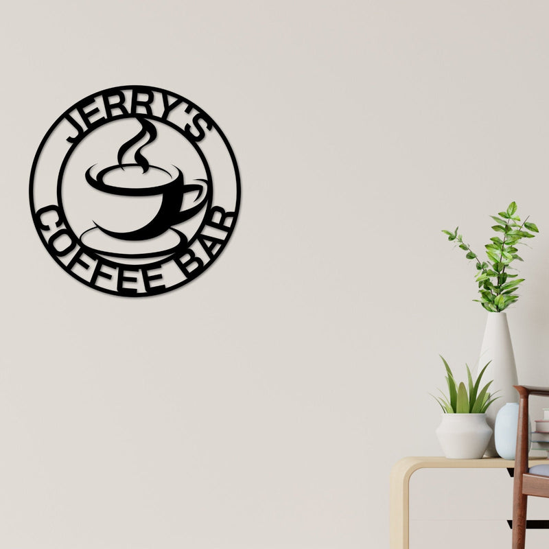 Mothers day gift, Personalized Mothers day Gift, Gift for Mom, Coffee Bar Sign, Coffee Sign, Coffee Lover, Coffee, Metal Coffee Sign, Coffee