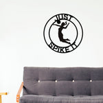 Girly Signs Personalized Volleyball Sign, Girls Volleyball Gift, Volleyball Coach Sign, Sports Decor for Gym, Bedroom
