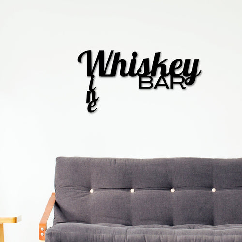 Personalized Bar Metal Sign, Whiskey Wine Bar Sign, Rustic Home Decor, Basement Bar, Wine Decor, Wine Bar Sign, Mother's Day Gift, Wine Gift