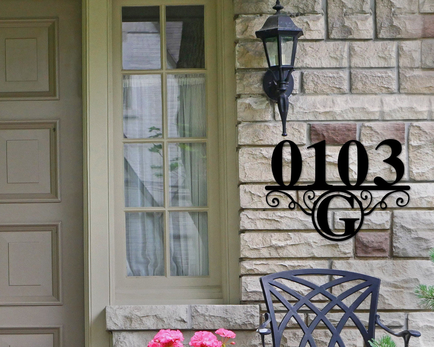 Address Sign, Address Numbers, Address Plaque, Metal house numbers, Personalized Number, Housewarming gifts, Custom metal address sign, EST