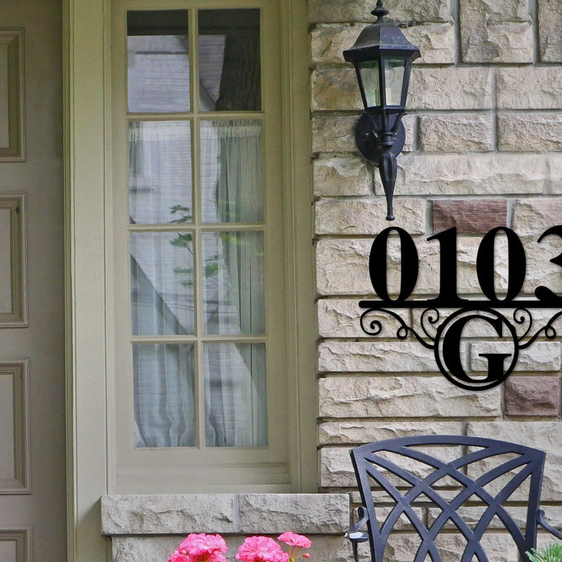 Metal House Number Sign, Address Plaque, Address Number Sign, Metal Address Sign, Numbers, Personalized Number, Housewarming gifts, Custom