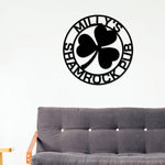 Personalized Irish Pub Sign, Irish Bar Sign, St. Patrick's Day Decor, Irish Sign, Bar Sign, Personalized Sign, Irish Bar Sign, Shamrocks