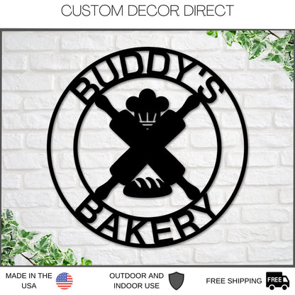 Cake Bakery Sign, Cake Shop Sign, Personalized Cake Sign, Bakery Decor, Custom Bakery Shop Sign, Cake Business Sign, Kitchen Sign, Mom Gift