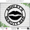 Makeup Salon Sign, Nail Salon Business Sign, Personalized Makeup Sign, Custom Nail Salon Sign, Beauty Salon Decor, Nail Salon Decor, Nails