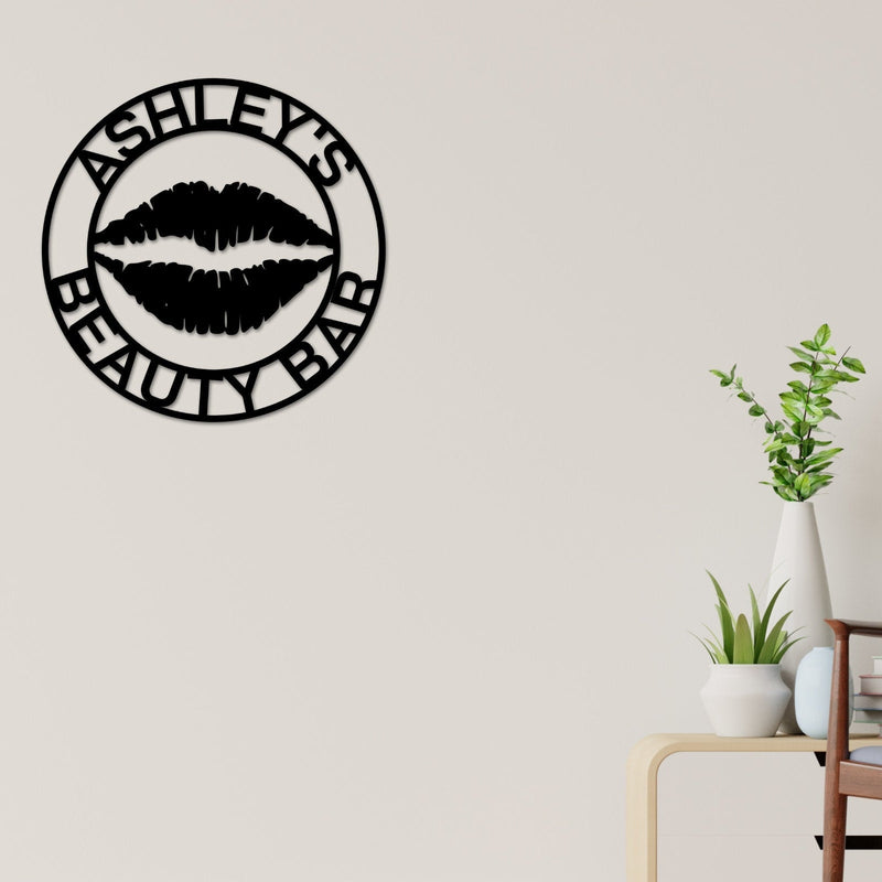 Makeup Salon Sign, Nail Salon Business Sign, Personalized Makeup Sign, Custom Nail Salon Sign, Beauty Salon Decor, Nail Salon Decor, Nails